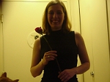 Erica With A Rose